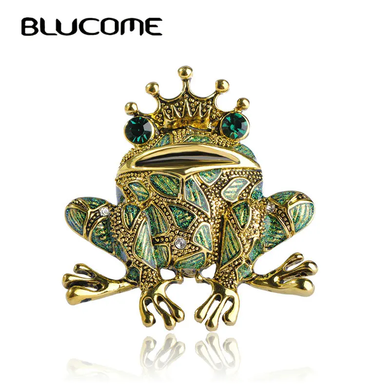 Blucome Vintage Black Frog Brooch Green Eyes Insect Toad Brooches For Men Women Kids Sweater Scarf Coat Accessories Jewelry Pins
Blucome Vintage Black Frog Brooch Green Eyes Insect Toad Brooches For Men Women Kids Sweater Scarf Coat Accessories Jewelry Pins