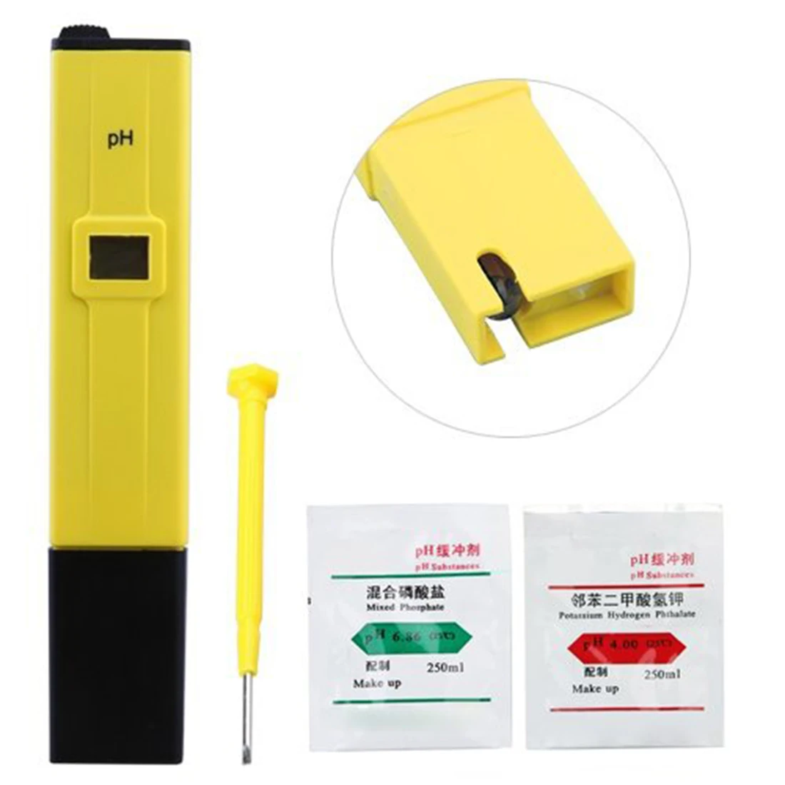1set Portable Pocket Pen Water test Digital PH Meter Tester PH 0.0-14.0pH for Aquarium Pool Water Laboratory PH Monitor
1set Portable Pocket Pen Water test Digital PH Meter Tester PH 0.0-14.0pH for Aquarium Pool Water Laboratory PH Monitor