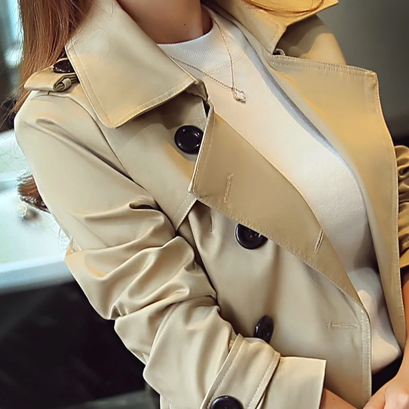 Classic Trench Coat Spring And Autumn England Style Medium Long Windbreaker Plus Size Solid Double Breasted Thin Outwear S-6XL
Classic Trench Coat Spring And Autumn England Style Medium Long Windbreaker Plus Size Solid Double Breasted Thin Outwear S-6XL