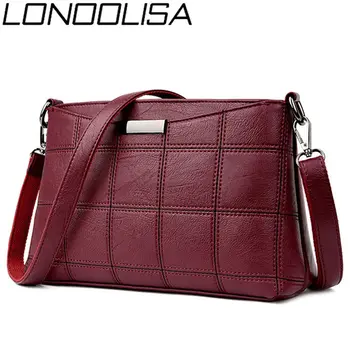 LONOOLISA Ladies Hand Crossbody Bags For Women 2019 Plaid Leather Luxury Handbags Women Bags Designer Sac A Main Bolsa Feminina
LONOOLISA Ladies Hand Crossbody Bags For Women 2019 Plaid Leather Luxury Handbags Women Bags Designer Sac A Main Bolsa Feminina
