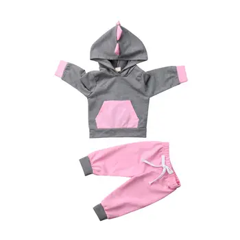 Autumn Newborn Baby Girls Clothing Set 3D Dinosaur Tops Sweatshirt Pants Outfits Clothes Spring Long Sleeve Pullover Sets
Autumn Newborn Baby Girls Clothing Set 3D Dinosaur Tops Sweatshirt Pants Outfits Clothes Spring Long Sleeve Pullover Sets