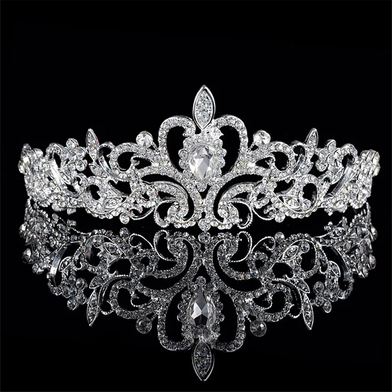 Silver Rhinestones Crystal Princess Noiva Diadem Hair Band Headpiece Jewelry Bridal Tiaras and Crowns Wedding Accessories BH
Silver Rhinestones Crystal Princess Noiva Diadem Hair Band Headpiece Jewelry Bridal Tiaras and Crowns Wedding Accessories BH