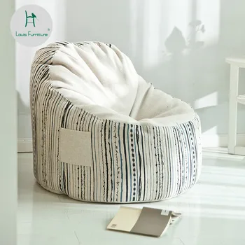 Louis Fashion Bean Bag Sofas Lazy Man Small Apartment Bedroom Balcony Single Mini Nordic Modern Simple Chair
Louis Fashion Bean Bag Sofas Lazy Man Small Apartment Bedroom Balcony Single Mini Nordic Modern Simple Chair
