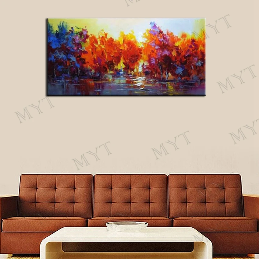 Myt Beautiful Lake Scene In Autumn Pure Handmade Oil Painting On Canvas Oil Painting For Living Room Wall Art Decoration
Myt Beautiful Lake Scene In Autumn Pure Handmade Oil Painting On Canvas Oil Painting For Living Room Wall Art Decoration