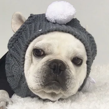 Caps Christmas Pet Dog Hats Costume Dog Accessories Woolen Puppy Hat With Ball Headwear For Small Dogs French Bulldog
Caps Christmas Pet Dog Hats Costume Dog Accessories Woolen Puppy Hat With Ball Headwear For Small Dogs French Bulldog