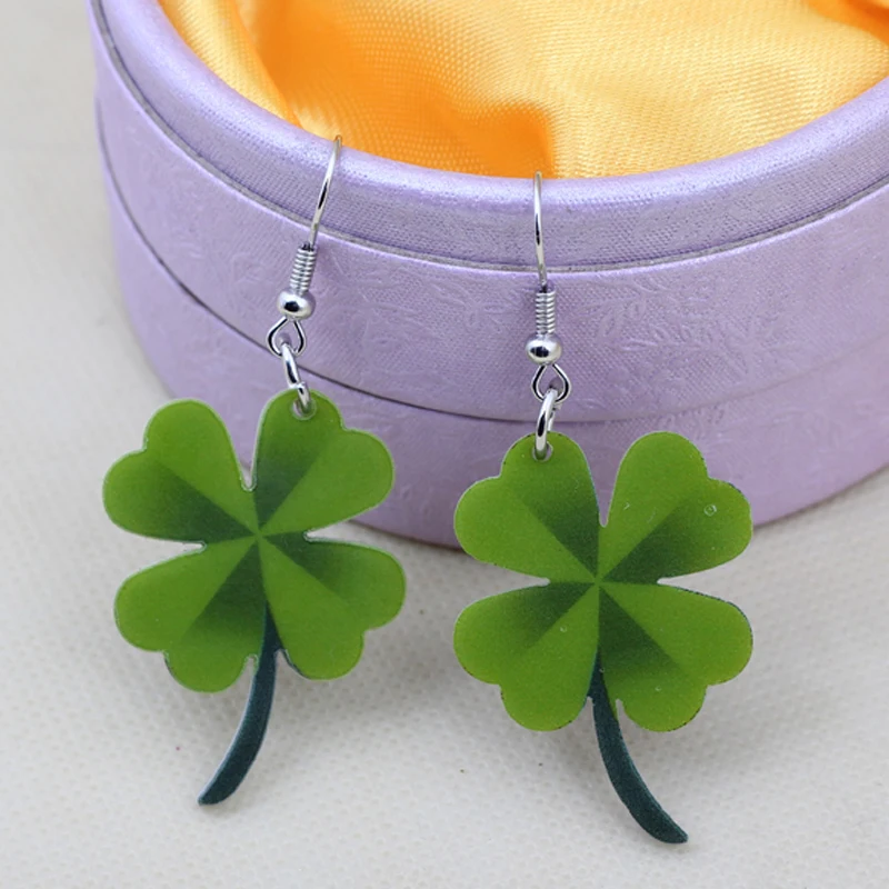 1 pair green leaf lovely cute printing drop earrings acrylic new 2014 design spring/summer style girl woman jewelry fashion
1 pair green leaf lovely cute printing drop earrings acrylic new 2014 design spring/summer style girl woman jewelry fashion