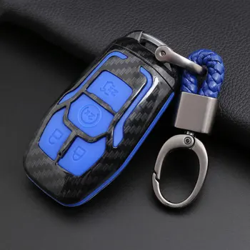 Carbon Car Key Case Cover Shell Fob for 2015 2016 FORD FUSION MONDEO MUSTANG F-150 LINCOLN EDGE EXPLORER MK 4 button Car Styling
Carbon Car Key Case Cover Shell Fob for 2015 2016 FORD FUSION MONDEO MUSTANG F-150 LINCOLN EDGE EXPLORER MK 4 button Car Styling