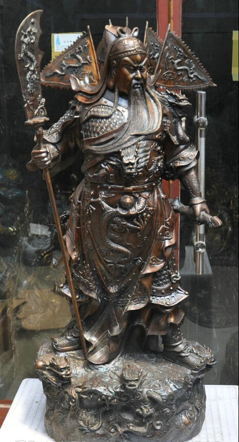 006771 37 China Buddhism Bronze Copper General Soldier GuanYu Buddha Sculpture Statue
006771 37 China Buddhism Bronze Copper General Soldier GuanYu Buddha Sculpture Statue