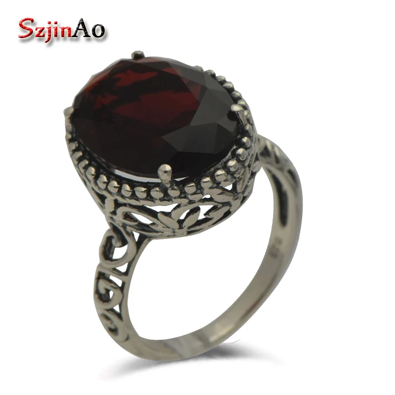 Szjinao custom processing Victoria retro 925 silver series pomegranate zircon rings genuine 925 silver ring for women
Szjinao custom processing Victoria retro 925 silver series pomegranate zircon rings genuine 925 silver ring for women