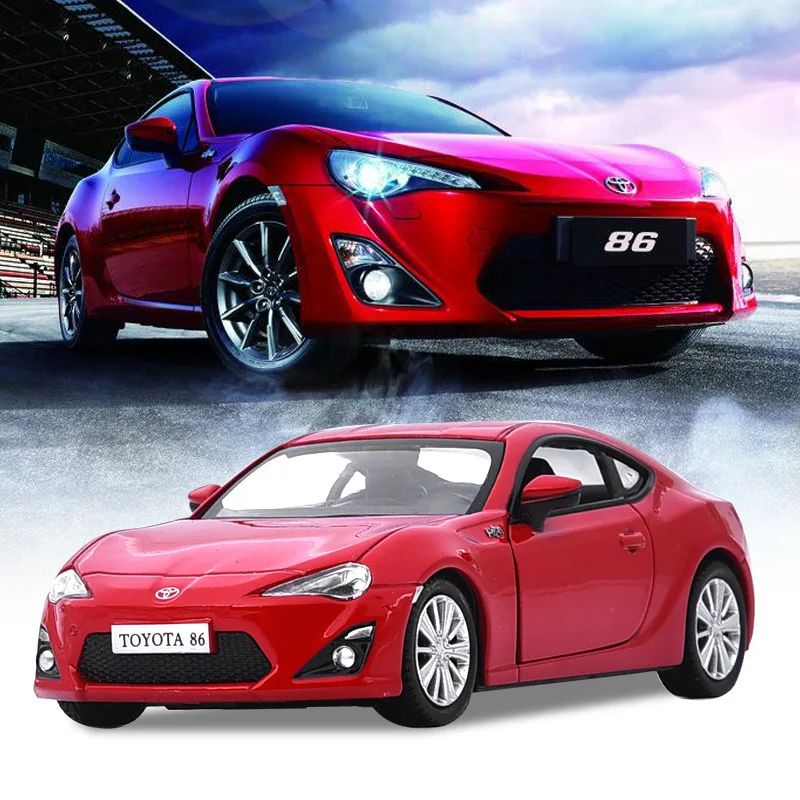 

Collectible Alloy mkd3 Scale Car Models Die-cast coche carro Toys for Children mkd3 1:36 auto Vehicle 1:36 Toyota GT 86
