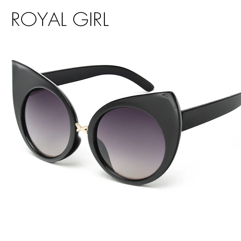 ROYAL GIRL New Fashion Exaggeration Cat Eye Sunglasses Women Vintage Brand Designer Metal Frame Glasses ss443
ROYAL GIRL New Fashion Exaggeration Cat Eye Sunglasses Women Vintage Brand Designer Metal Frame Glasses ss443
