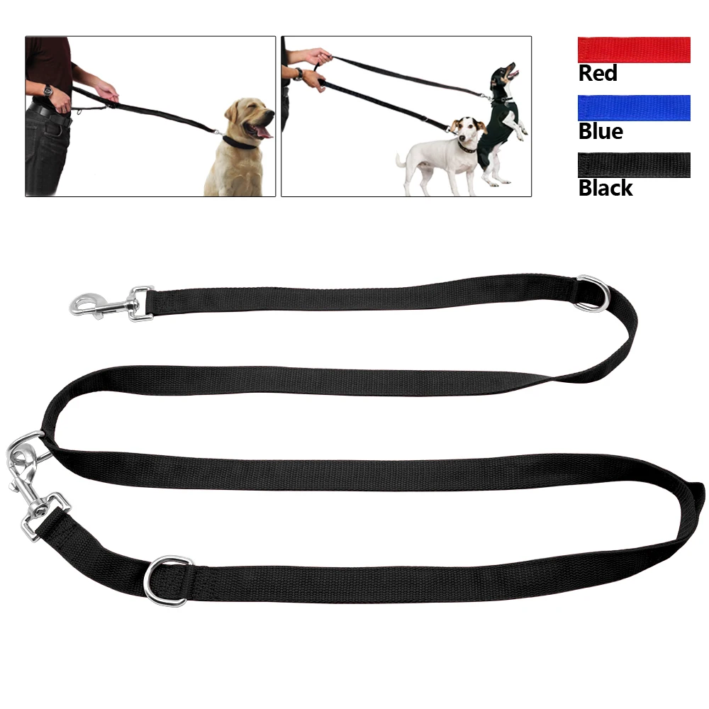 Hands Free Dog Leash Multifunctional Dog Training Leads Nylon Double Leash for Puppy Small & Large Dogs
Hands Free Dog Leash Multifunctional Dog Training Leads Nylon Double Leash for Puppy Small & Large Dogs