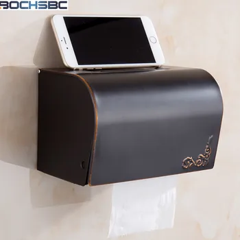 BOCHSBC Modern Bathroom Accessories Black Oil Rubbed Wall Mounted Brass Bathroom Toilet Paper Holder Roll Tissue Box Solid Brass
BOCHSBC Modern Bathroom Accessories Black Oil Rubbed Wall Mounted Brass Bathroom Toilet Paper Holder Roll Tissue Box Solid Brass