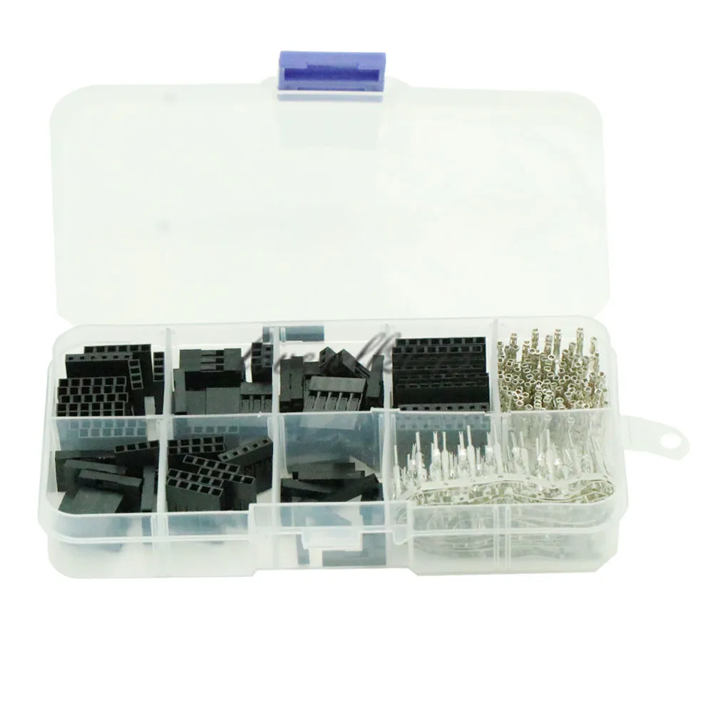 310PCS 2.54mm Dupont Terminal Male/Female Pin Way Cable Plug Electrical Pin Jumper Header Housing Wire Connector
310PCS 2.54mm Dupont Terminal Male/Female Pin Way Cable Plug Electrical Pin Jumper Header Housing Wire Connector
