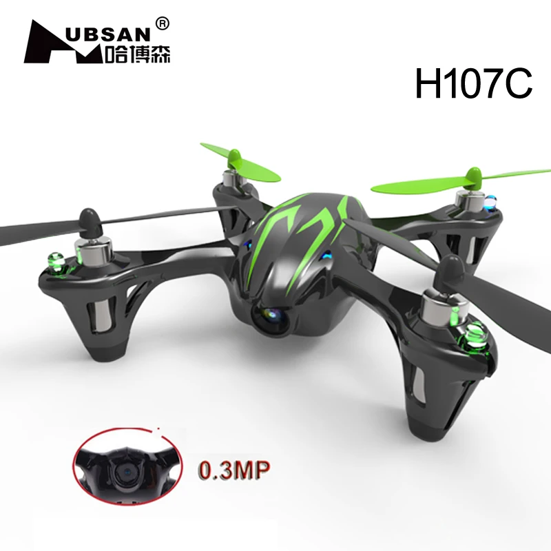 

Original Hubsan X4 H107C Mini RC Quadcopter 2.4G 4CH 6 Axis RTF with 0.30MP HD Camera RC Helicopter Drone