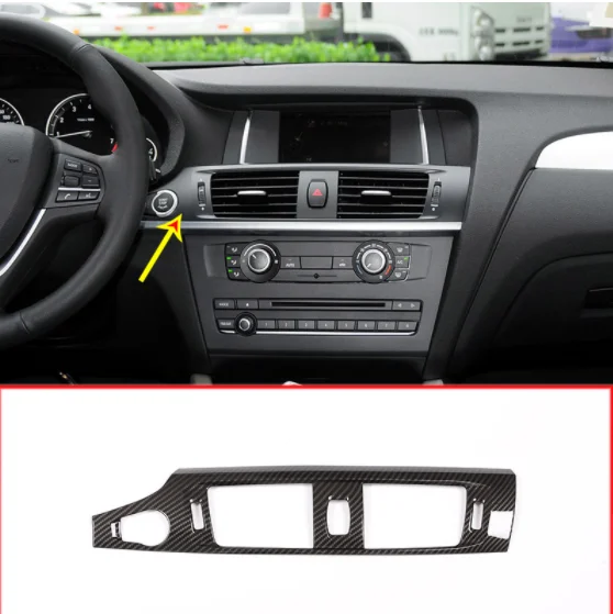 Carbon Fiber For BMW X3 F25 2011-2017 X4 F26 2014-2017 Car-styling ABS Center Console Air Conditioning Outlet Vent Frame Trim
Carbon Fiber For BMW X3 F25 2011-2017 X4 F26 2014-2017 Car-styling ABS Center Console Air Conditioning Outlet Vent Frame Trim
