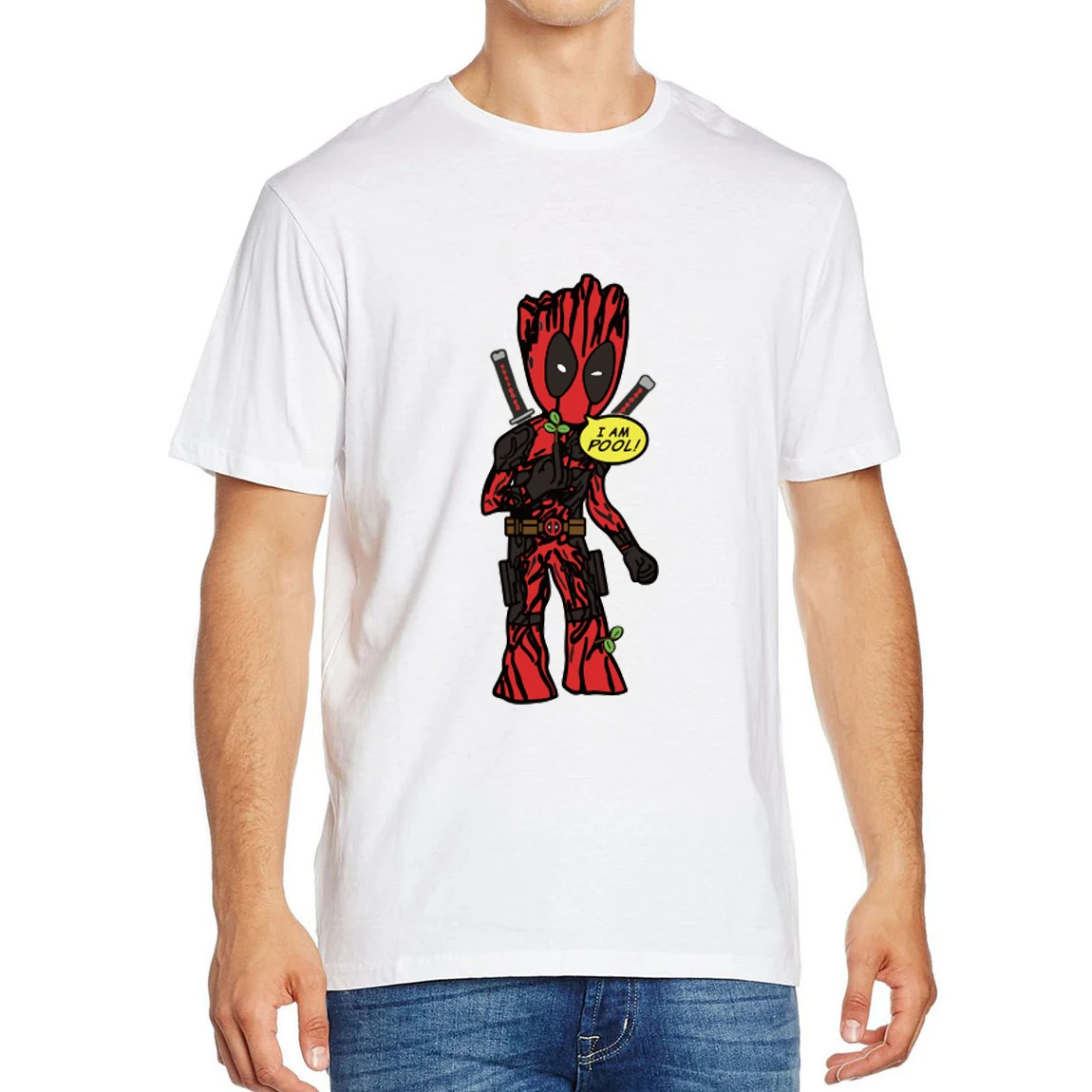 short sleeve o-neck Top Tee Homme Tshirt loose fit camisetas 2019 men deadpool t-shirt funny groot i am pool T Shirt Man summer
short sleeve o-neck Top Tee Homme Tshirt loose fit camisetas 2019 men deadpool t-shirt funny groot i am pool T Shirt Man summer