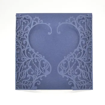 Navy blue pearl quinceanera invitations laser cut Big Heart wedding invitations card
Navy blue pearl quinceanera invitations laser cut Big Heart wedding invitations card