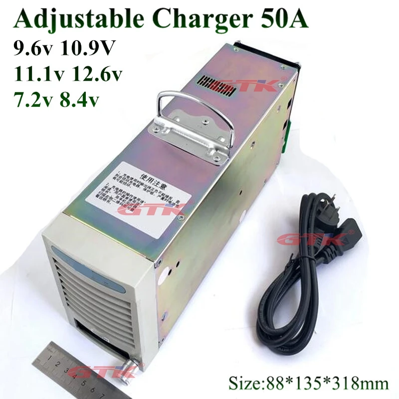 power Fast 50A charger 9.6v 10.9v 11.1v 12.6v 7.2v 8.4v for LTO Lithium titanate lifepo4 lipo EV Adjustable 0-60V 0-50A 3000w
power Fast 50A charger 9.6v 10.9v 11.1v 12.6v 7.2v 8.4v for LTO Lithium titanate lifepo4 lipo EV Adjustable 0-60V 0-50A 3000w