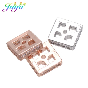 Wholesale 6 pieces Square Beads Micro Pave Zircon Gold/Rose Gold Spacer Beads For Natural Stones Beadwork Jewelry Making
Wholesale 6 pieces Square Beads Micro Pave Zircon Gold/Rose Gold Spacer Beads For Natural Stones Beadwork Jewelry Making