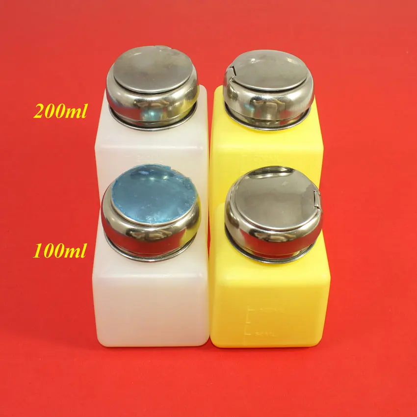 100/200ml Plastic PE Anti-Static Empty Alcohol Liquid Bottle Acetone Methanol Push Down Dispenser Container Jar Organizer
100/200ml Plastic PE Anti-Static Empty Alcohol Liquid Bottle Acetone Methanol Push Down Dispenser Container Jar Organizer