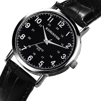 Fashion Casual Couple Wristwatch Simple Style Sports Lovers Watch Quartz Leather Strap Women Mens Watches Female Clock Horloges
Fashion Casual Couple Wristwatch Simple Style Sports Lovers Watch Quartz Leather Strap Women Mens Watches Female Clock Horloges
