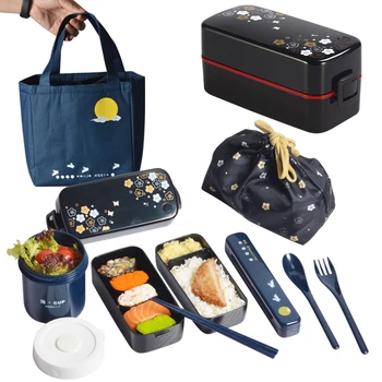 Double layer bento box japanese style plastic microwave oven heating creative tableware 28
Double layer bento box japanese style plastic microwave oven heating creative tableware 28