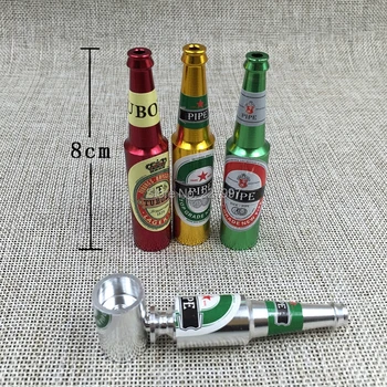 50pcs/lot Fashion 83mm Mini pipe Pipes Portable beer bottle Smoking Pipe Herb Tobacco Pipes by DHL Free
50pcs/lot Fashion 83mm Mini pipe Pipes Portable beer bottle Smoking Pipe Herb Tobacco Pipes by DHL Free
