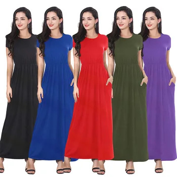Multicolor Prom Party Dress Summer 2019 Solid Color Casual Longuette Ankle Length Long Vestidos De Fiesta De Noche
Multicolor Prom Party Dress Summer 2019 Solid Color Casual Longuette Ankle Length Long Vestidos De Fiesta De Noche