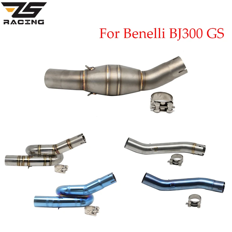 ZS Racing For Benelli 300 BJ300 BJ300GS Muffler Exhaust Link Pipe 51mm Motorbike Exhaust Middle Pipe Stainless Steel
ZS Racing For Benelli 300 BJ300 BJ300GS Muffler Exhaust Link Pipe 51mm Motorbike Exhaust Middle Pipe Stainless Steel