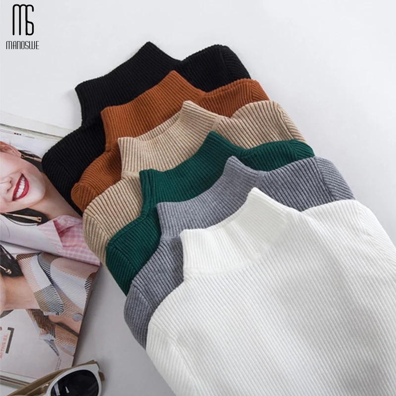 Autumn Knitted Sweater Long Sleeve Women Pullovers Casual Turtleneck Pullover Warm Slim Ladies Sweaters Winter Elasticity Pure
Autumn Knitted Sweater Long Sleeve Women Pullovers Casual Turtleneck Pullover Warm Slim Ladies Sweaters Winter Elasticity Pure
