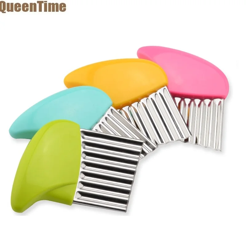 QueenTime Wave Type Potato Slicers Carrot Shredders Multifunction Potato Chips Cutter Fruit Vegetable Tools Kitchen Accessories
QueenTime Wave Type Potato Slicers Carrot Shredders Multifunction Potato Chips Cutter Fruit Vegetable Tools Kitchen Accessories