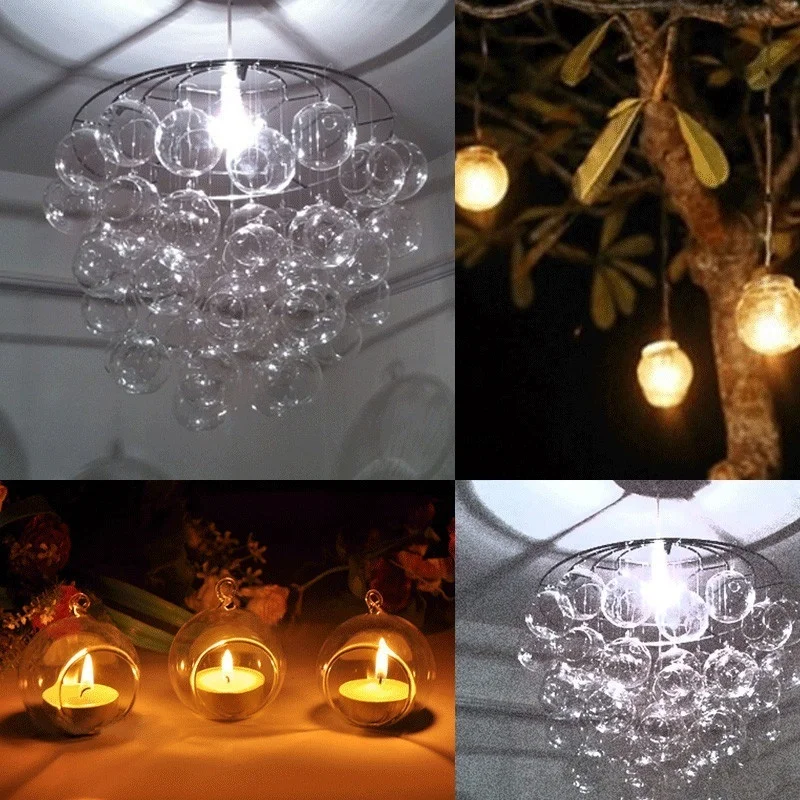 Cute Creative Crystal Glass Hanging Candle Holder Candlestick Home Wedding Party Dinner Decor Romantic Candlestick
Cute Creative Crystal Glass Hanging Candle Holder Candlestick Home Wedding Party Dinner Decor Romantic Candlestick