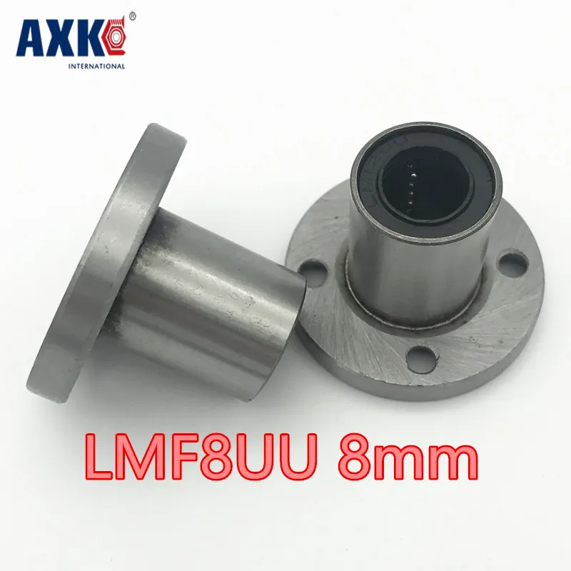 

2023 Limited New Arrival Thrust Bearing Rolamentos Free Shipping 4pcs/lot Lmf8uu 8mm Flange Linear Ball Bearing For Shaft Cnc