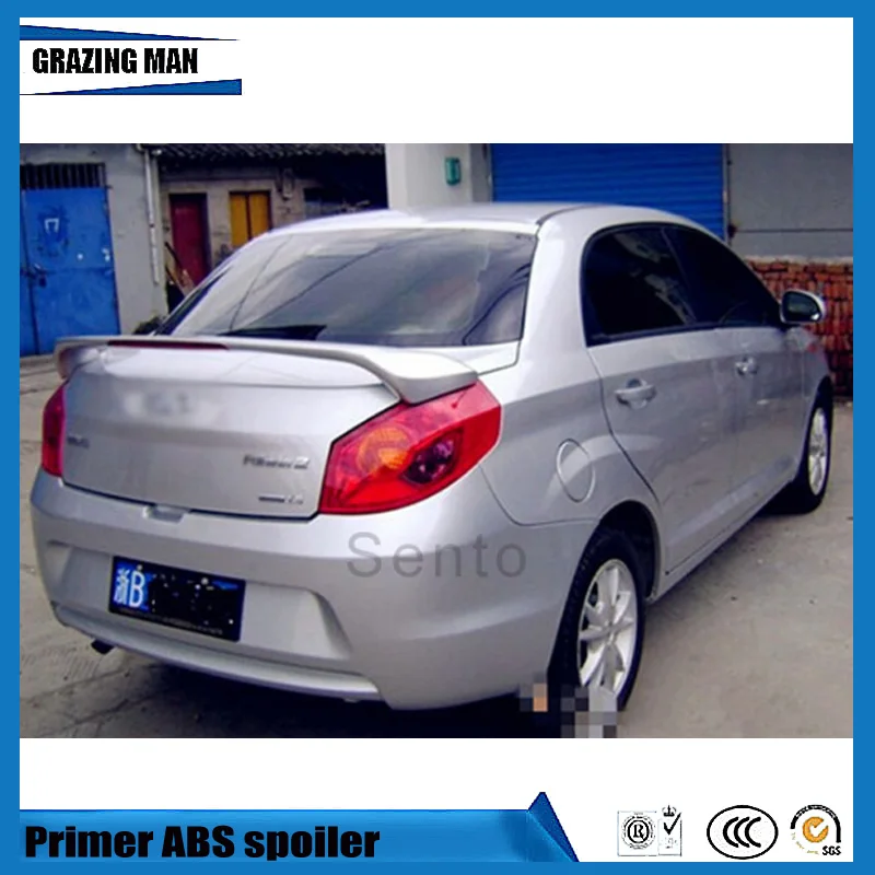 Hot Sale ABS Primer Unpainted Color Rear Trunk Spoiler Fit For Chery Fulwin 2 sedan / Storm 2 / Very / A13 / Celer
Hot Sale ABS Primer Unpainted Color Rear Trunk Spoiler Fit For Chery Fulwin 2 sedan / Storm 2 / Very / A13 / Celer
