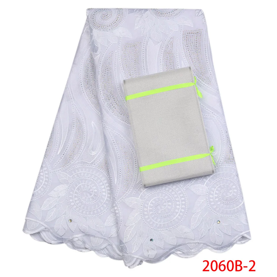 African Lace Cotton Fabrics Swiss Voile Lace Fabric High Quality Embroidered Flower Pattern With Aso Oke Head Tie APW2060B-2
African Lace Cotton Fabrics Swiss Voile Lace Fabric High Quality Embroidered Flower Pattern With Aso Oke Head Tie APW2060B-2