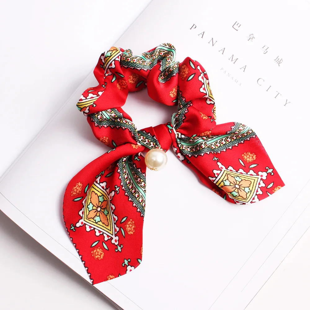 Fashion Bowknot Headband Children Hair Scrunchies with Pearls Geometric Shape Silk Scrunchie Elastic Gum for Hair Accessories
Fashion Bowknot Headband Children Hair Scrunchies with Pearls Geometric Shape Silk Scrunchie Elastic Gum for Hair Accessories