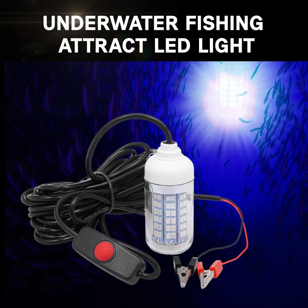 12V 15W Underwater Fishing Light LED Lamp Fish Finding System IP68 Light Blue / White / Warm White for Carp Pesca
12V 15W Underwater Fishing Light LED Lamp Fish Finding System IP68 Light Blue / White / Warm White for Carp Pesca