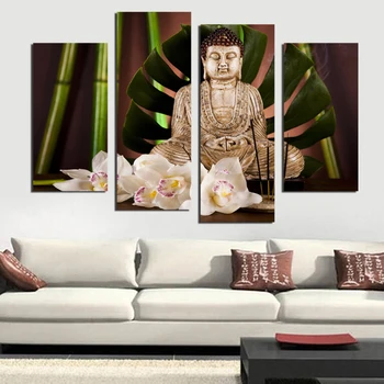 4 Panel Buddhism Buddha Canvas Painting Antique Buda picture Wall Art Home decoration for living room no frame F1854
4 Panel Buddhism Buddha Canvas Painting Antique Buda picture Wall Art Home decoration for living room no frame F1854
