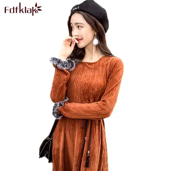 Fdfklak Autumn Winter Pregnancy Dresses Plus Size Vestidos Women Pregnant Dress Gold Velvet Long Sleeve Maternity Clothes M-4XL
Fdfklak Autumn Winter Pregnancy Dresses Plus Size Vestidos Women Pregnant Dress Gold Velvet Long Sleeve Maternity Clothes M-4XL