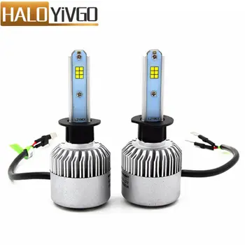 1Pair H1 Car LED Headlight Bulb 6500K CSP 72W 8000LM All in One Conversion Kit LED Car Headlamp Fog Light Bulbs Auto Lamps 12V
1Pair H1 Car LED Headlight Bulb 6500K CSP 72W 8000LM All in One Conversion Kit LED Car Headlamp Fog Light Bulbs Auto Lamps 12V