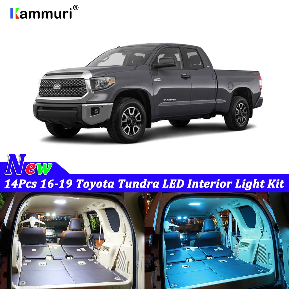 14Pcs White Ice Blue LED Lamp Car accessories Bulb Interior Package Kit For 2016 2017 2018 2019 Toyota Tundra Map Dome Footwell
14Pcs White Ice Blue LED Lamp Car accessories Bulb Interior Package Kit For 2016 2017 2018 2019 Toyota Tundra Map Dome Footwell