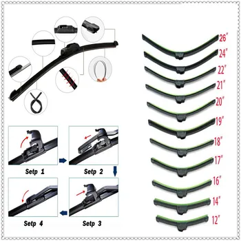 Car U-type Frameless Bracketless refill Rubber Windshield Wiper Blade for Kia eco Pro-cee-d KOUP cee-d Rondo Kue Kee KV7 POP VG
Car U-type Frameless Bracketless refill Rubber Windshield Wiper Blade for Kia eco Pro-cee-d KOUP cee-d Rondo Kue Kee KV7 POP VG