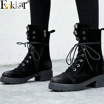 Eokkar 2019 Knight Boots Women Ankle Boots Square Heel Round Toe Winter Boots All Match Womens Boots Cow Leather PU Size 35-39
Eokkar 2019 Knight Boots Women Ankle Boots Square Heel Round Toe Winter Boots All Match Womens Boots Cow Leather PU Size 35-39