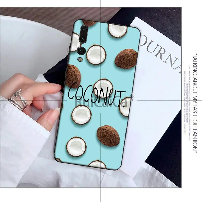 Fruit Coconut In Blue Sky Summe