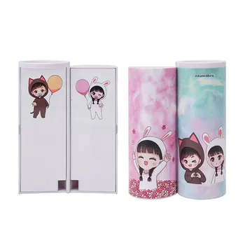 Girl Creative Pencil Cases Box With Calculator Mirror Large Capacity Plastic Markers Bag Pouch Stationary Case Makeup Cosmetic
Girl Creative Pencil Cases Box With Calculator Mirror Large Capacity Plastic Markers Bag Pouch Stationary Case Makeup Cosmetic