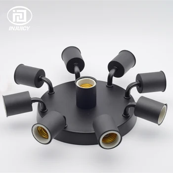 Loft Retro Industrial E27 Edison Metal Ceiling Lamp Holder Type Wall Led Ceiling Lights Fixture For Cafe Balcony Corridor Decor
Loft Retro Industrial E27 Edison Metal Ceiling Lamp Holder Type Wall Led Ceiling Lights Fixture For Cafe Balcony Corridor Decor