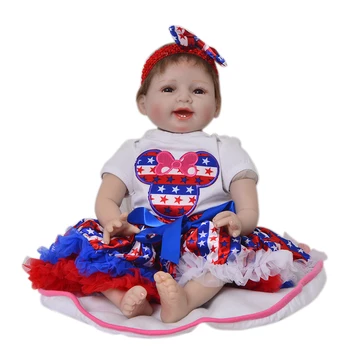 22inch soft silicone vinyl reborn baby girl dolls bebe cute bonecas play house toys child playmates smiling menina doll
22inch soft silicone vinyl reborn baby girl dolls bebe cute bonecas play house toys child playmates smiling menina doll
