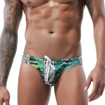 Leopard Printed Mens Swim Briefs Sexy Gay Men Swimwear Bikini Swimsuit Swimming Trunks Beach Bathing Suit Surfing Wear Sunga 109
Leopard Printed Mens Swim Briefs Sexy Gay Men Swimwear Bikini Swimsuit Swimming Trunks Beach Bathing Suit Surfing Wear Sunga 109