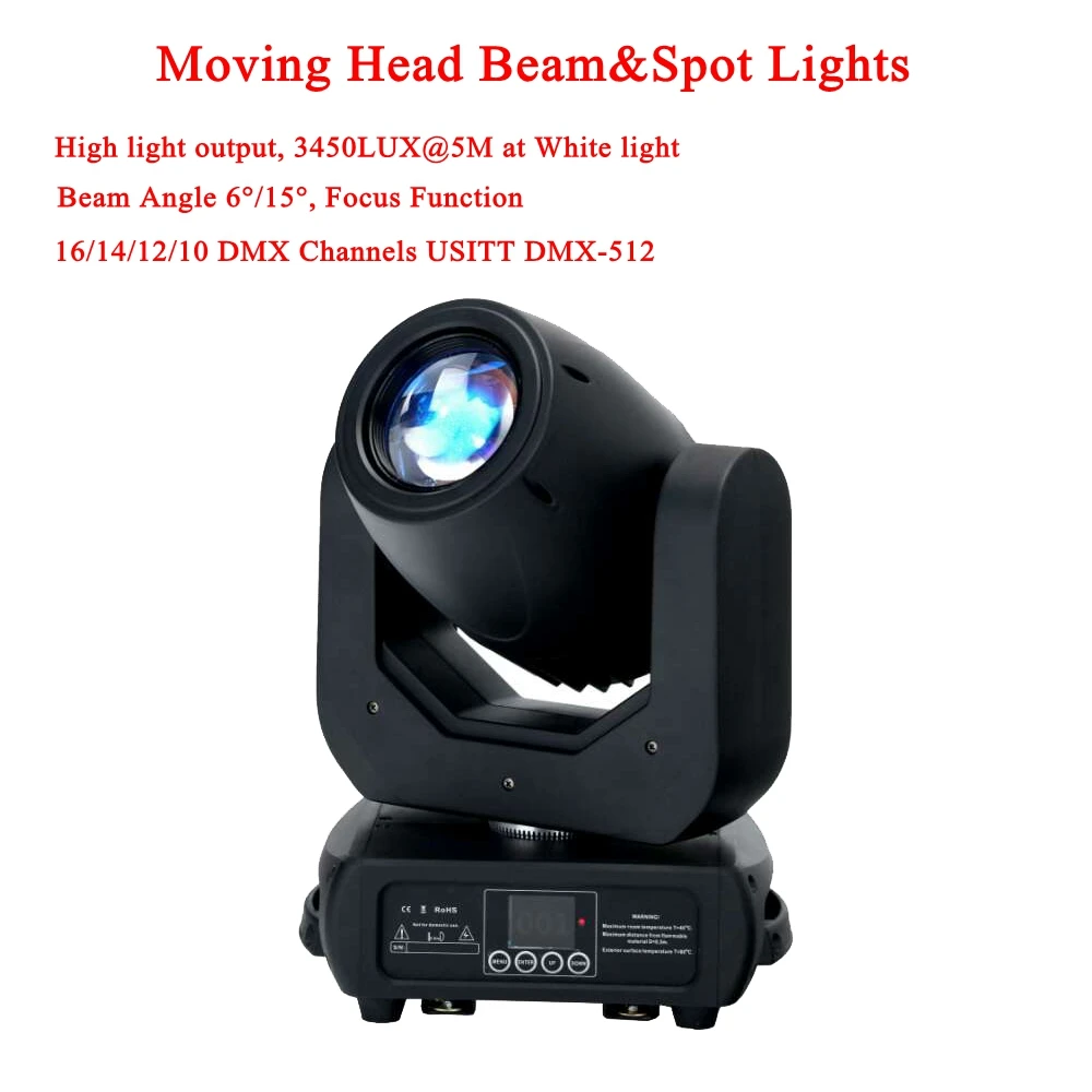Фото Профессиональный светодиодный прожектор DMX Gobo с высокой мощностью 250 Вт
